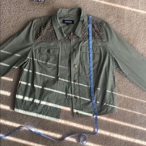 Olive green light jacket